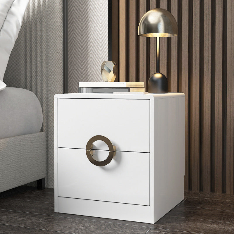Contemporary Accent Table Nightstand Wooden Night Table with Drawers Clearhalo 'Bedroom Furniture' 'furn' 'furn_night_stand' 'Furniture' 'night_stand' 'Nightstands' 6956910