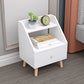 Open Storage Accent Table Nightstand Antique Finish Modern Bed Nightstand with Legs Clearhalo 'Bedroom Furniture' 'furn' 'furn_night_stand' 'Furniture' 'night_stand' 'Nightstands' 6956913