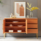 15.6 Inch Width Classic Glam Storage Chest Stone Storage Chest Dresser