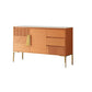 15.6 Inch Width Classic Glam Storage Chest Stone Storage Chest Dresser
