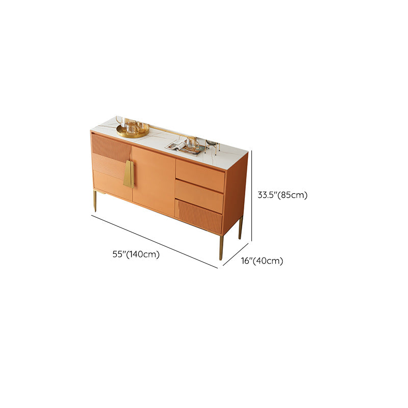 15.6 Inch Width Classic Glam Storage Chest Stone Storage Chest Dresser