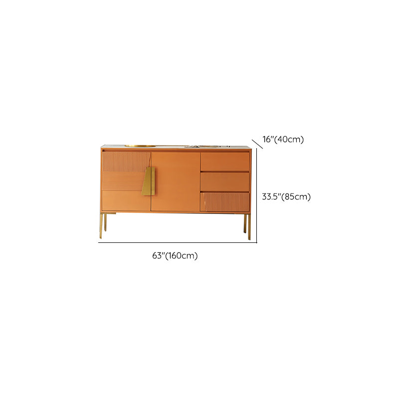 15.6 Inch Width Classic Glam Storage Chest Stone Storage Chest Dresser