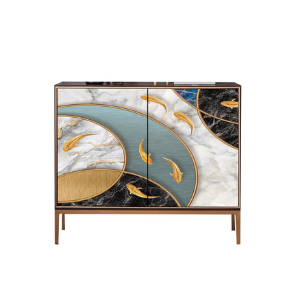 Aparador atractivo clásico del pecho del almacenamiento de madera sólida del aparador, anchura de 15,6 pulgadas