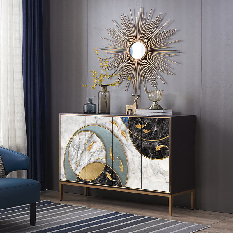 Aparador atractivo clásico del pecho del almacenamiento de madera sólida del aparador, anchura de 15,6 pulgadas