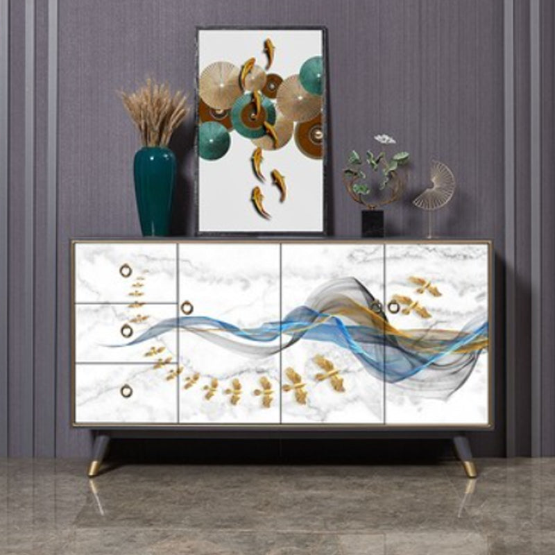 Aparador atractivo clásico del pecho del almacenamiento de madera sólida del aparador, anchura de 15,6 pulgadas