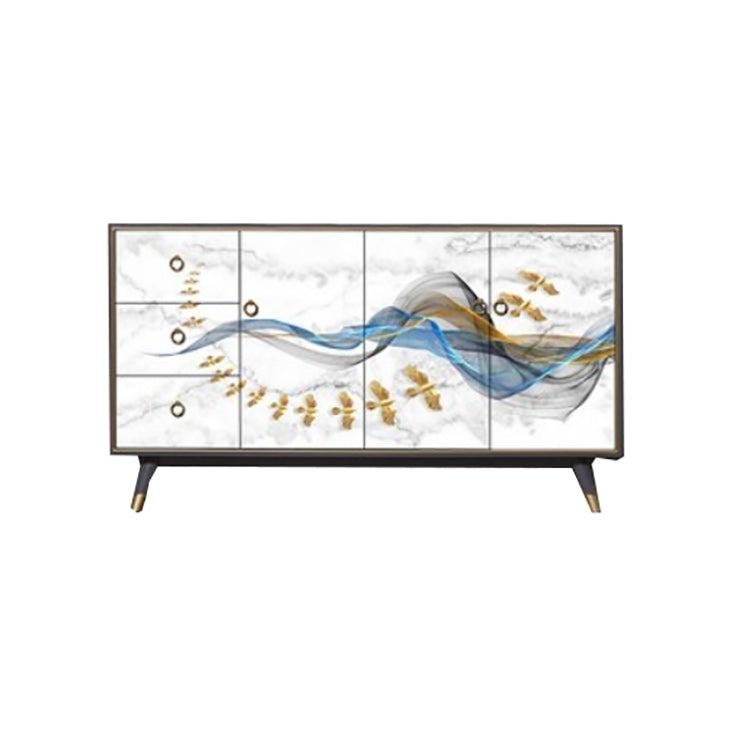 Aparador atractivo clásico del pecho del almacenamiento de madera sólida del aparador, anchura de 15,6 pulgadas