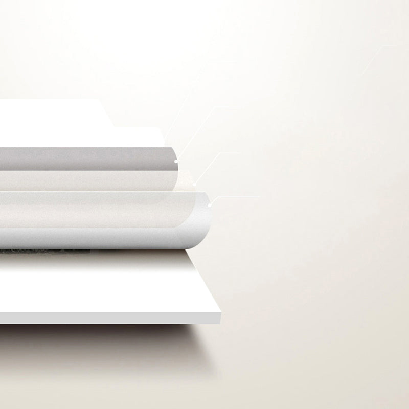 Tâches de forme de bureau en pierre moderne bureaux de tâche de forme rectangulaire avec tiroirs en blanc