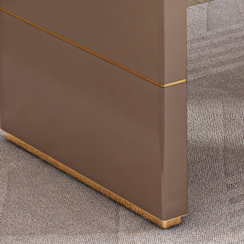 Moderne stijl Office Desk rechthoekige vorm Taakbureau met 2-benen voor kantoor