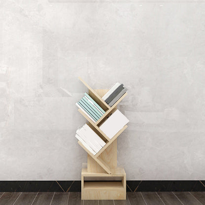 Scandinavische boekenplank Standaard Engineered Wood Gesloten Back -boekenkast