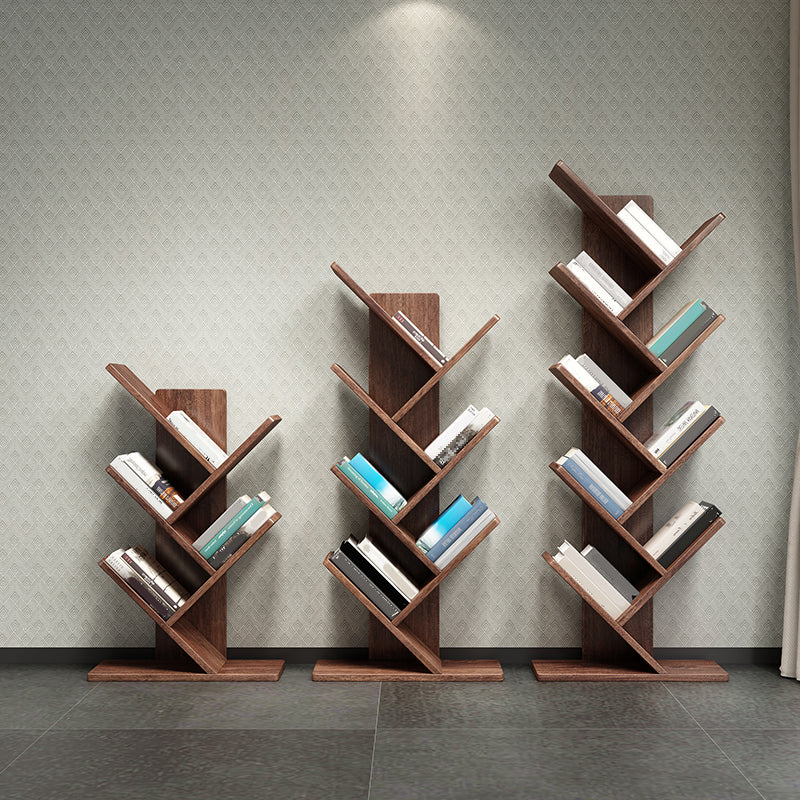 Houten standaard boekenplank Scandinavian Open Back boekenkast met planken