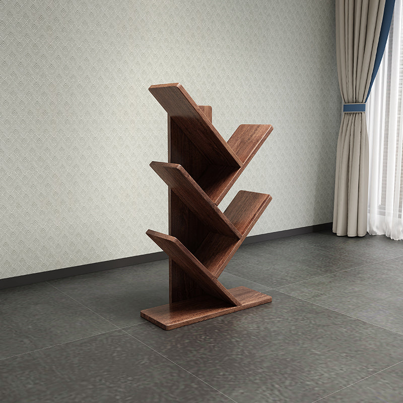 Houten standaard boekenplank Scandinavian Open Back boekenkast met planken