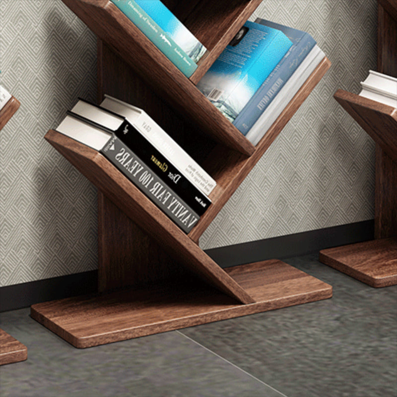 Houten standaard boekenplank Scandinavian Open Back boekenkast met planken