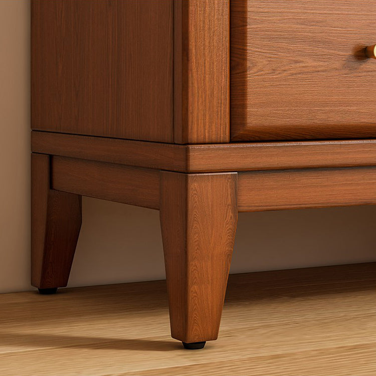 Bibliothèque en bois standard contemporaine avec armoires