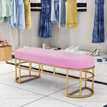 Moderne Eingangsbank Metall-Sitzbank, 14-Zoll-Breite