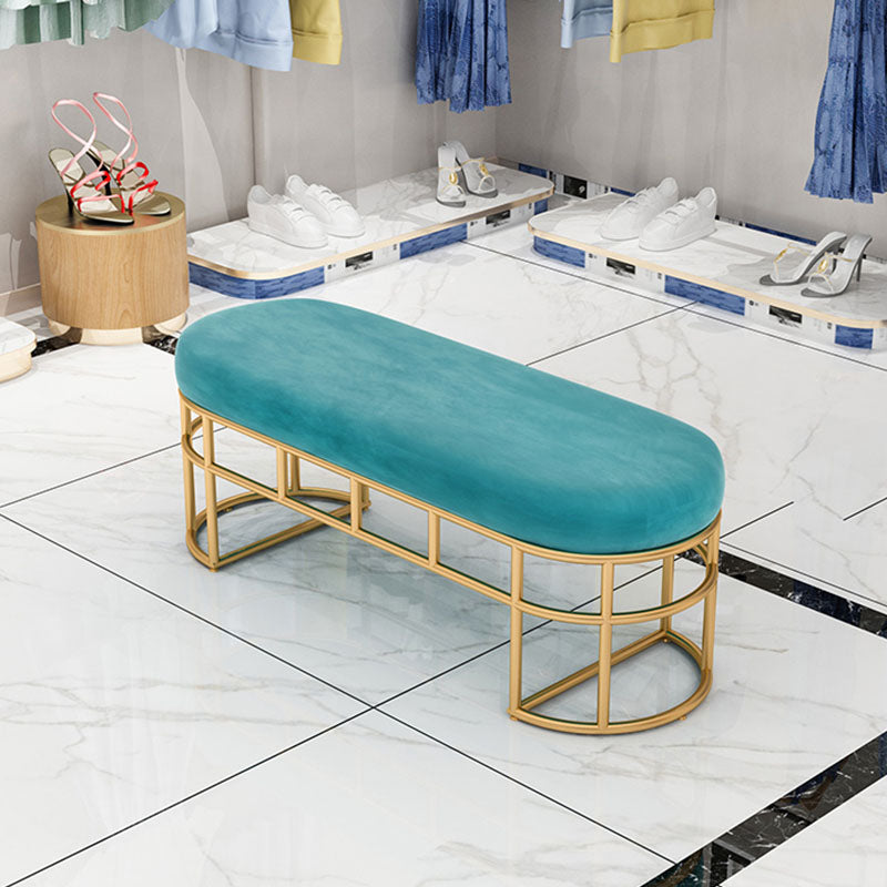 Moderne Eingangsbank Metall-Sitzbank, 14-Zoll-Breite