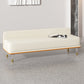 Glam Cushioned Seating Bench Rectangle Entryway and Bedroom Bench Orange Clearhalo 'Benches' 'Chairs & Seating' 'furn' 'furn_benches' 'Furniture' 'Living Room Furniture' 6958187