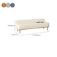 Glam Cushioned Seating Bench Rectangle Entryway and Bedroom Bench Clearhalo 'Benches' 'Chairs & Seating' 'furn' 'furn_benches' 'Furniture' 'Living Room Furniture' 6958194