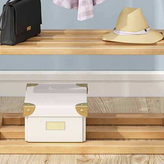 Rastrellino per mantello da deposito contemporaneo rastrellino in legno per soggiorno