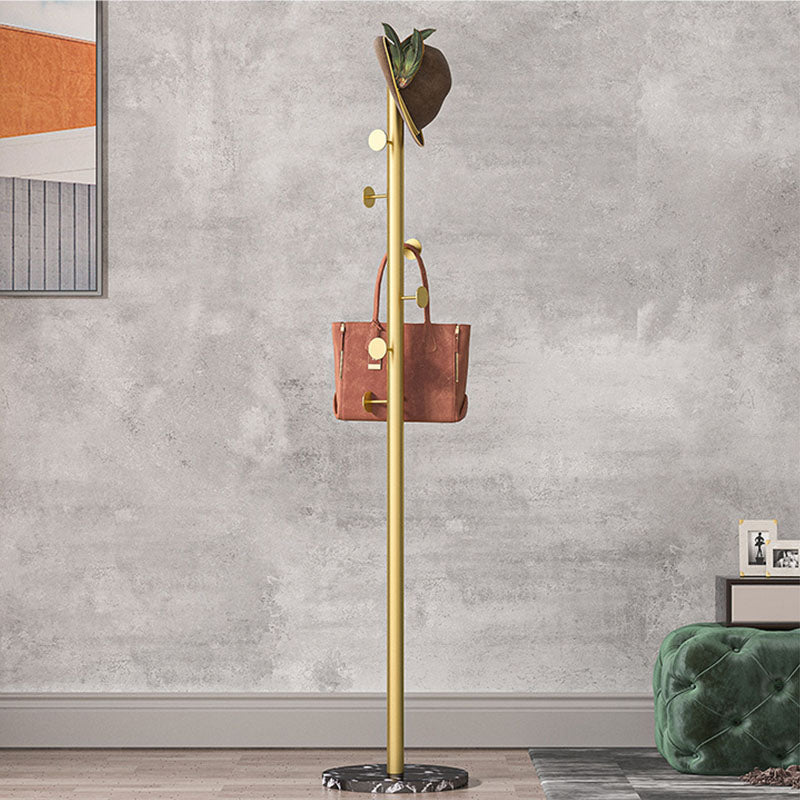 Luxuriöse Kleiderbügel Metallhaken mit Marmorboden