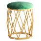 Solid Color Flannel Standard Stool Modern Style Simple Round Cushion Stool Clearhalo 'furn' 'furn_ottomans_poufs' 'Furniture' 'Living Room Furniture' 'Ottomans & Poufs' 'ottomans_poufs' 6958368