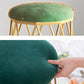 Solid Color Flannel Standard Stool Modern Style Simple Round Cushion Stool Clearhalo 'furn' 'furn_ottomans_poufs' 'Furniture' 'Living Room Furniture' 'Ottomans & Poufs' 'ottomans_poufs' 6958370