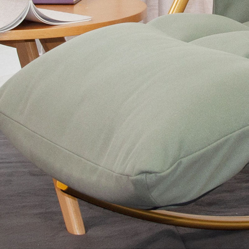 Single Modern Style Chaise Lazy Sofa Chair Lounge Leisure Rocking Chair Clearhalo 'Chairs & Seating' 'furn' 'furn_rocking_chairs' 'Furniture' 'Living Room Furniture' 'Rocking Chairs' 'rocking_chairs' 6958438