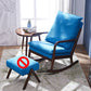 Mid Century Modern Style Sofa Rocking Chair Indoor Rocking Chair with Cushion Rocking Chair Blue Clearhalo 'Chairs & Seating' 'furn' 'furn_rocking_chairs' 'Furniture' 'Living Room Furniture' 'Rocking Chairs' 'rocking_chairs' 6958479
