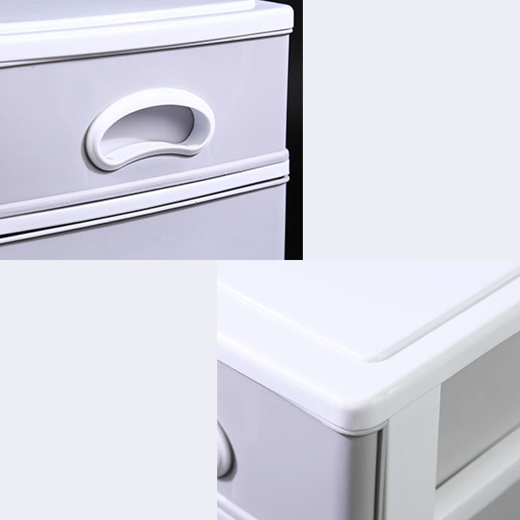 Plastic File Cabinet Gray Vertical Filing Cabinet with Drawers for Home or Office Clearhalo 'Filing Cabinets' 'filling_cabinets' 'furn' 'furn_filling_cabinets' 'Furniture' 'Office Furniture' 6958550