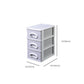 Plastic File Cabinet Gray Vertical Filing Cabinet with Drawers for Home or Office Clearhalo 'Filing Cabinets' 'filling_cabinets' 'furn' 'furn_filling_cabinets' 'Furniture' 'Office Furniture' 6958557