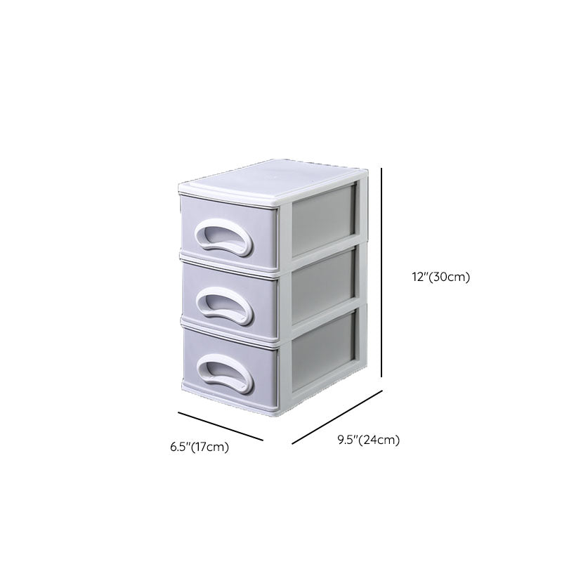Plastic File Cabinet Gray Vertical Filing Cabinet with Drawers for Home or Office Clearhalo 'Filing Cabinets' 'filling_cabinets' 'furn' 'furn_filling_cabinets' 'Furniture' 'Office Furniture' 6958557