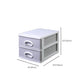 Plastic File Cabinet Gray Vertical Filing Cabinet with Drawers for Home or Office Clearhalo 'Filing Cabinets' 'filling_cabinets' 'furn' 'furn_filling_cabinets' 'Furniture' 'Office Furniture' 6958559