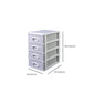 Plastic File Cabinet Gray Vertical Filing Cabinet with Drawers for Home or Office Clearhalo 'Filing Cabinets' 'filling_cabinets' 'furn' 'furn_filling_cabinets' 'Furniture' 'Office Furniture' 6958561