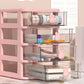 Transparent File Cabinet Plastic Drawers Vertical Filing Cabinet for Home and Office Clearhalo 'Filing Cabinets' 'filling_cabinets' 'furn' 'furn_filling_cabinets' 'Furniture' 'Office Furniture' 6958636