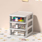 Transparent File Cabinet Plastic Drawers Vertical Filing Cabinet for Home and Office White 3 Clearhalo 'Filing Cabinets' 'filling_cabinets' 'furn' 'furn_filling_cabinets' 'Furniture' 'Office Furniture' 6958644