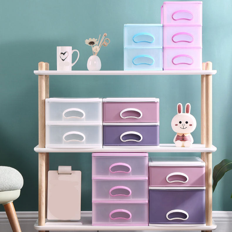 Cajones modernos Cajones de archivos de plástico vertical para la oficina en casa