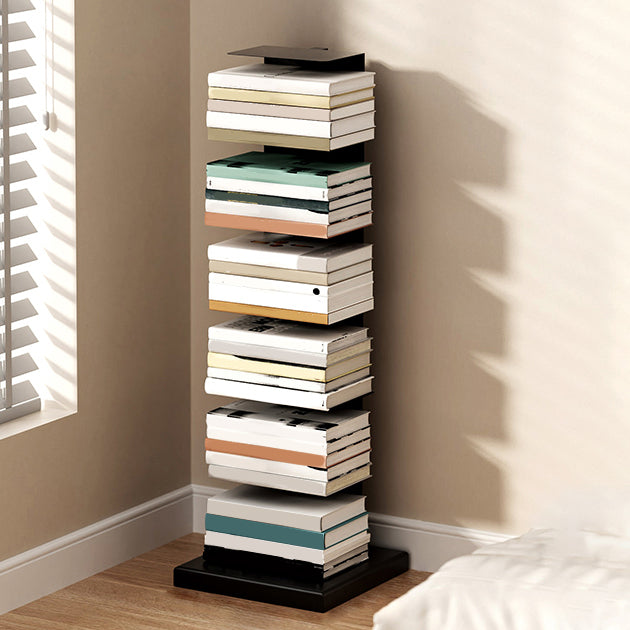 Étagères à étagère verticale à l'arrière fermé incluse une bibliothèque pour la salle d'étude