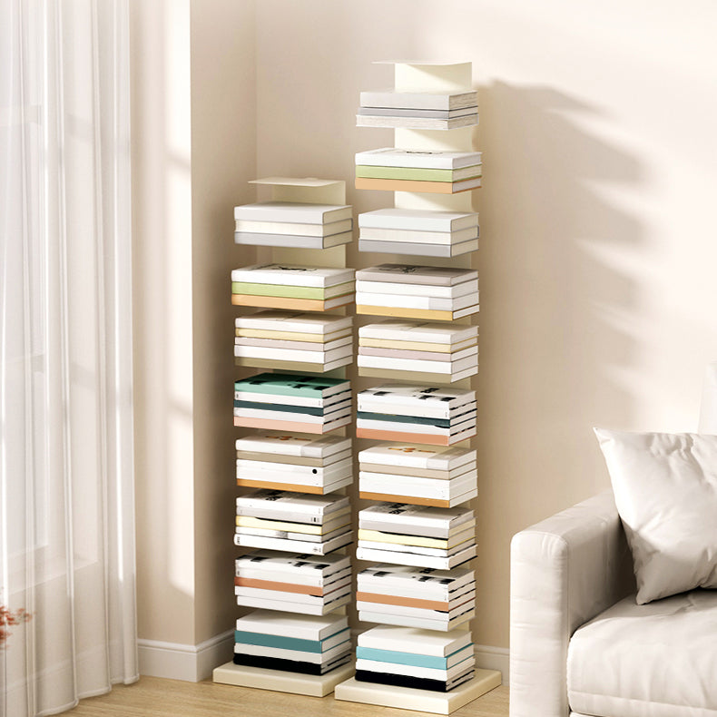 Étagères à étagère verticale à l'arrière fermé incluse une bibliothèque pour la salle d'étude