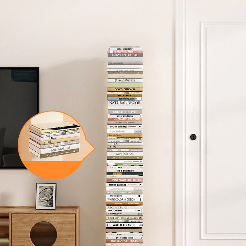 Étagères à étagère verticale à l'arrière fermé incluse une bibliothèque pour la salle d'étude