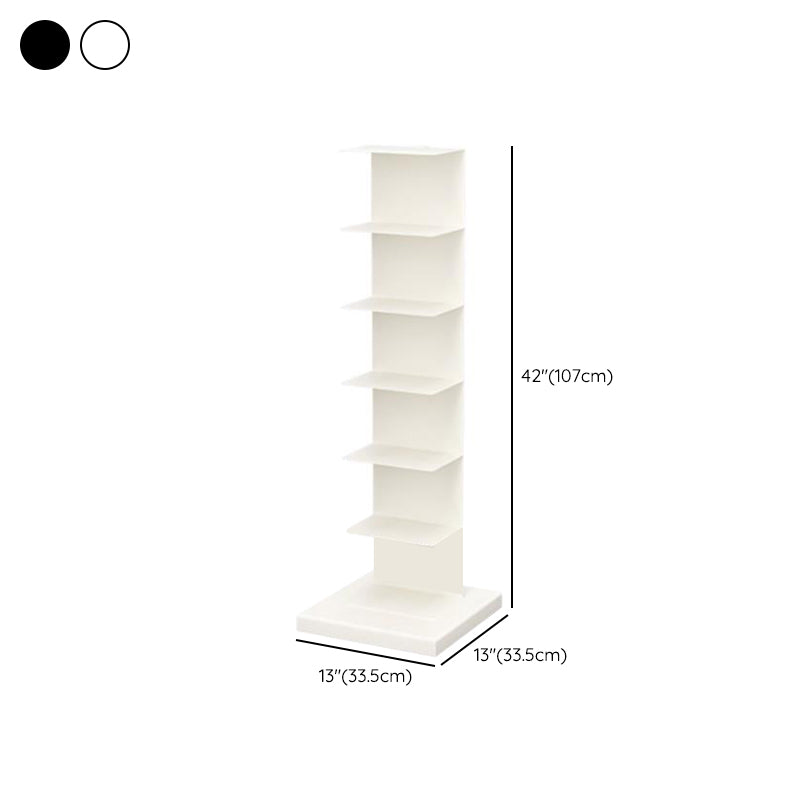 Étagères à étagère verticale à l'arrière fermé incluse une bibliothèque pour la salle d'étude