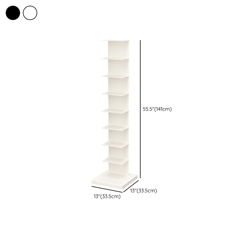 Étagères à étagère verticale à l'arrière fermé incluse une bibliothèque pour la salle d'étude