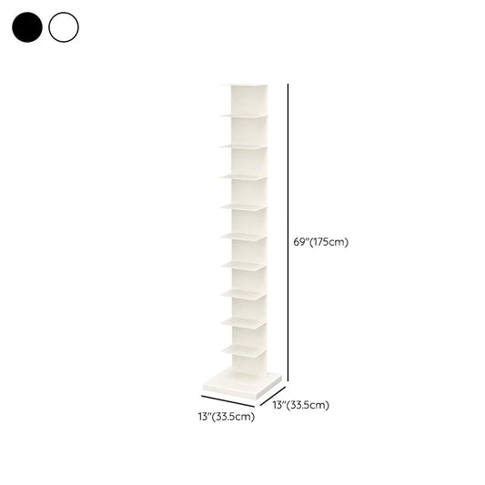 Gesloten boekenplank verticale metalen planken bevatten boekenkast voor studieruimte
