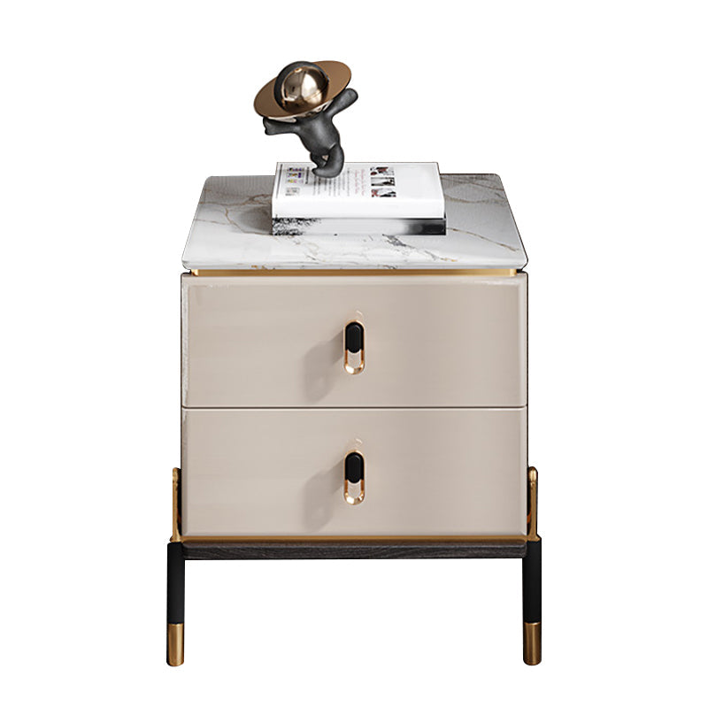 Tavolo accento contemporaneo comodino in pietra tavolo da notte per camera da letto