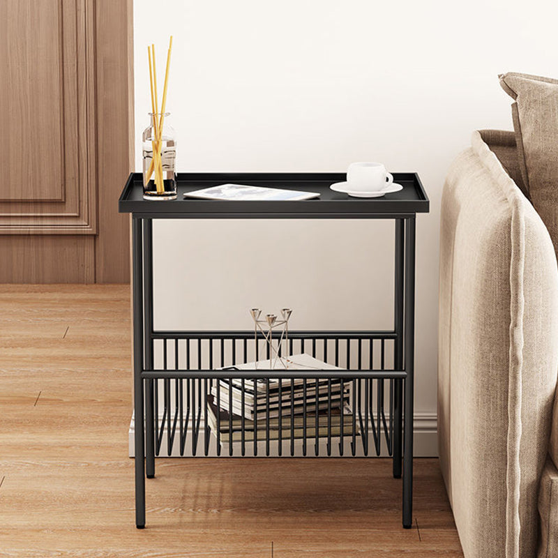 Glamakzent Tisch Nachttisch antiker Abschluss Nachttisch mit Beinen