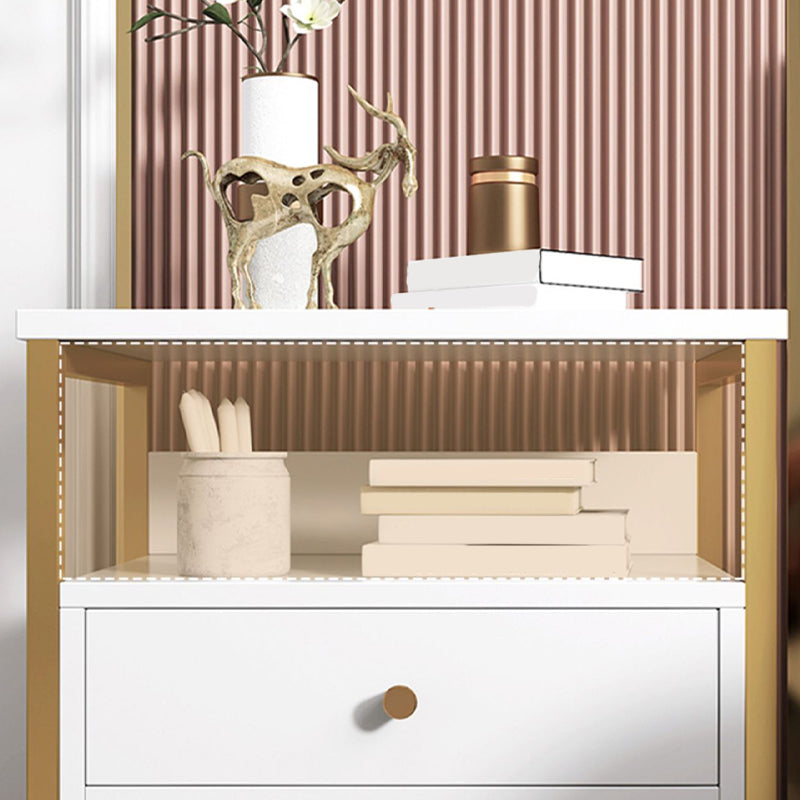 Drawer Storage Accent Table Nightstand Antique Finish Modern Bed Nightstand Clearhalo 'Bedroom Furniture' 'furn' 'furn_night_stand' 'Furniture' 'night_stand' 'Nightstands' 6958948