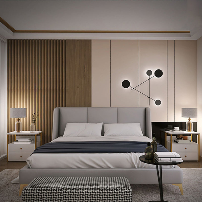 Drawer Storage Accent Table Nightstand Antique Finish Modern Bed Nightstand Clearhalo 'Bedroom Furniture' 'furn' 'furn_night_stand' 'Furniture' 'night_stand' 'Nightstands' 6958960