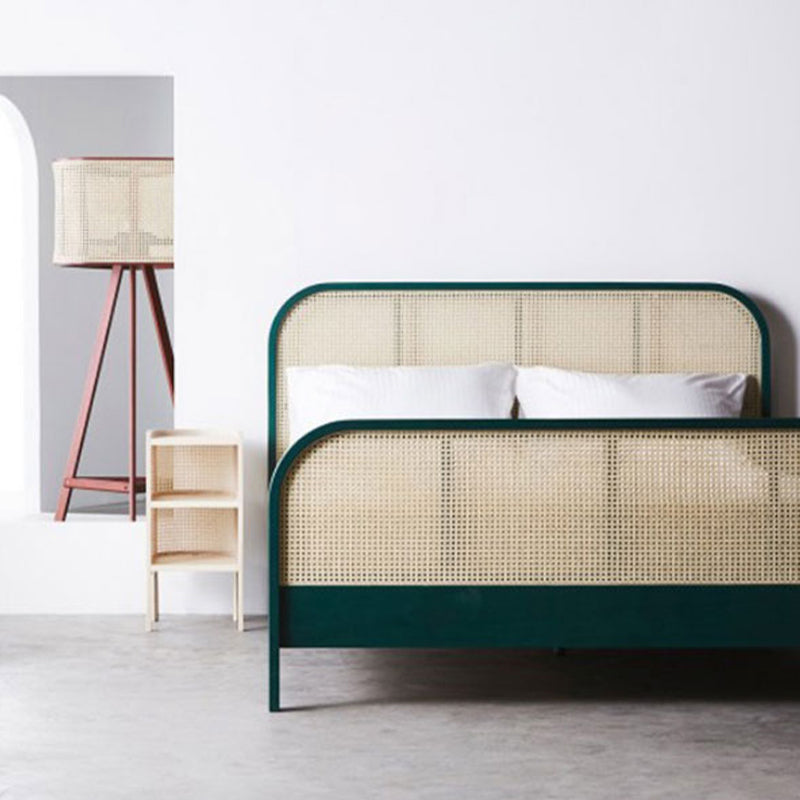 Open opslag eigentijds accenttafel nachtkastje antiek afwerking nachtkastje met planken met planken