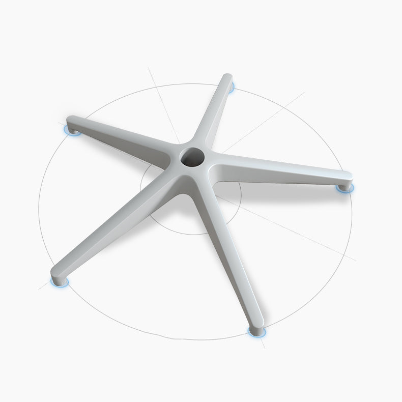 Fixed Arms Desk Chair Adjustable Seat Height Chair with Breathable Back Clearhalo 'furn' 'furn_office_chair' 'Furniture' 'Office Chairs' 'Office Furniture' 'office_chair' 6959112