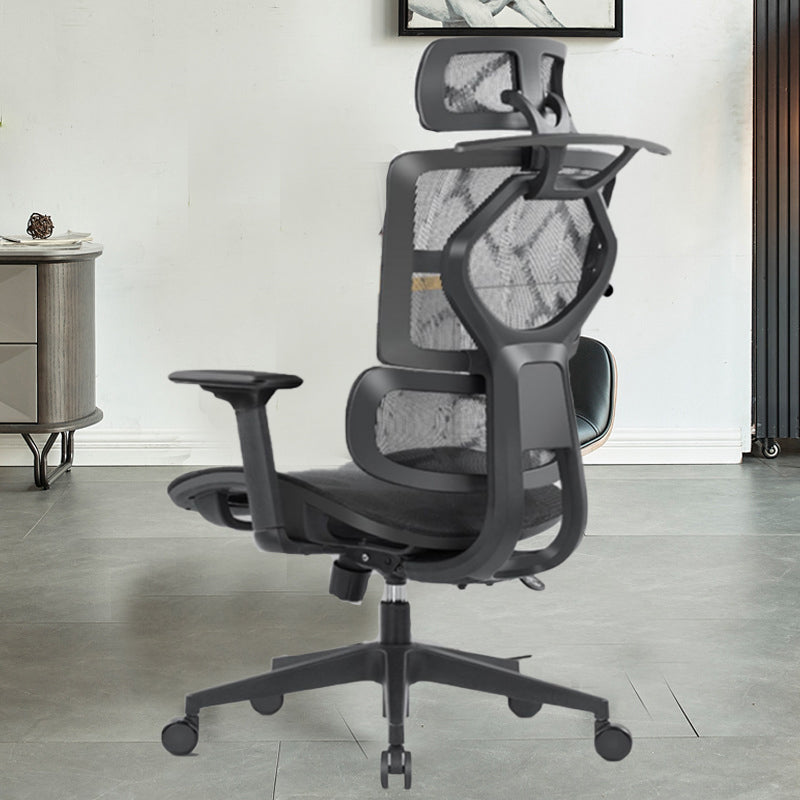 Sedia da scrivania armi rimovibile nessuna sedia da ufficio ergonomica angosciante con schiena traspirante