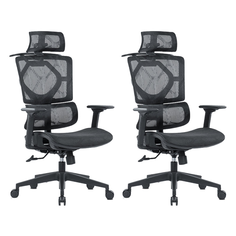 Sedia da scrivania armi rimovibile nessuna sedia da ufficio ergonomica angosciante con schiena traspirante