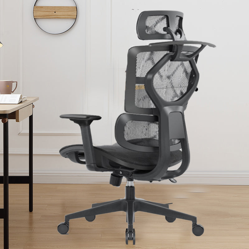 Sedia da scrivania armi rimovibile nessuna sedia da ufficio ergonomica angosciante con schiena traspirante